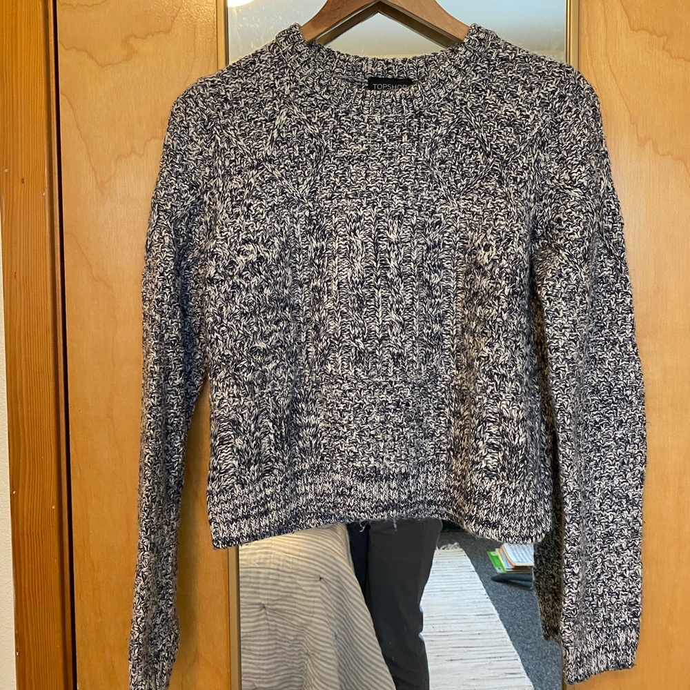 Cropped Topshop Sweater